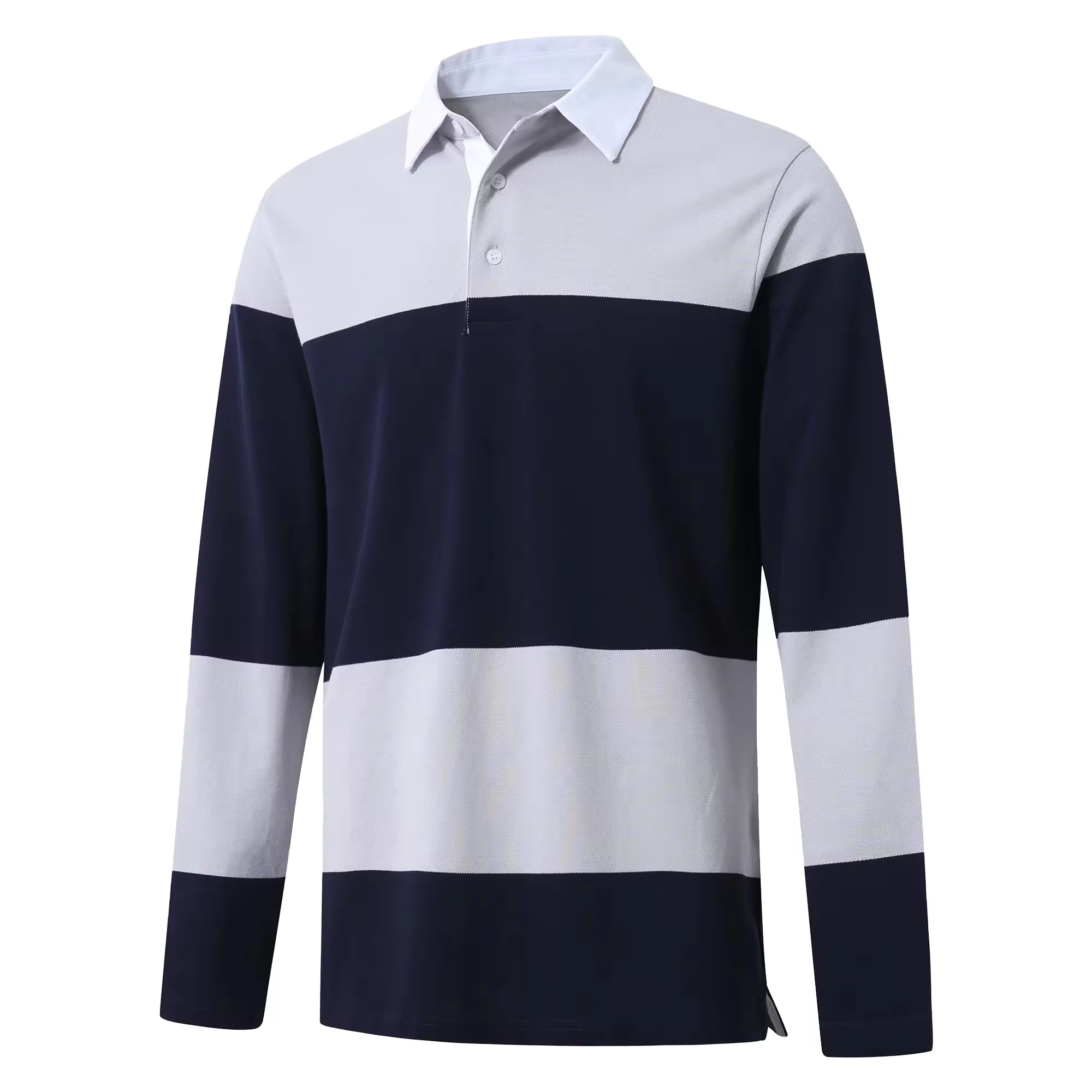 High quality eco friendly sublimation printing rugby jersey long sleeve custom sports rugby team polo training t shirts