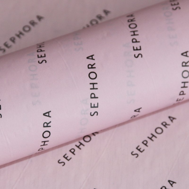 17g color copy paper fireworks red wine clothing wrapping paper moisture-proof and mildew proof printing LOGO Sydney paper
