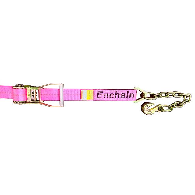 Towing Truck Polyester Tie Down Grab Chain Hook 5400lbs 3inch Ratchet Straps Belt For Load Secure