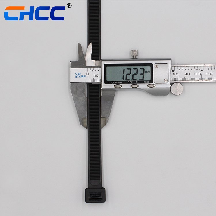 Self Locking Nylon Cable Ties Plastic in Black White Color 4.8*350mm