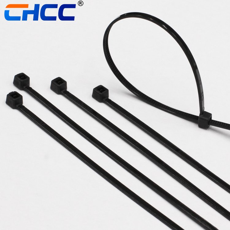 Self Locking Nylon Cable Ties Plastic in Black White Color 4.8*350mm