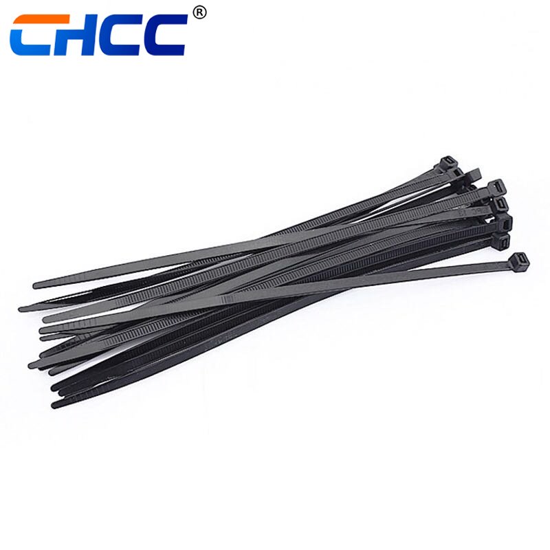 Self Locking Nylon Cable Ties Plastic in Black White Color 4.8*350mm