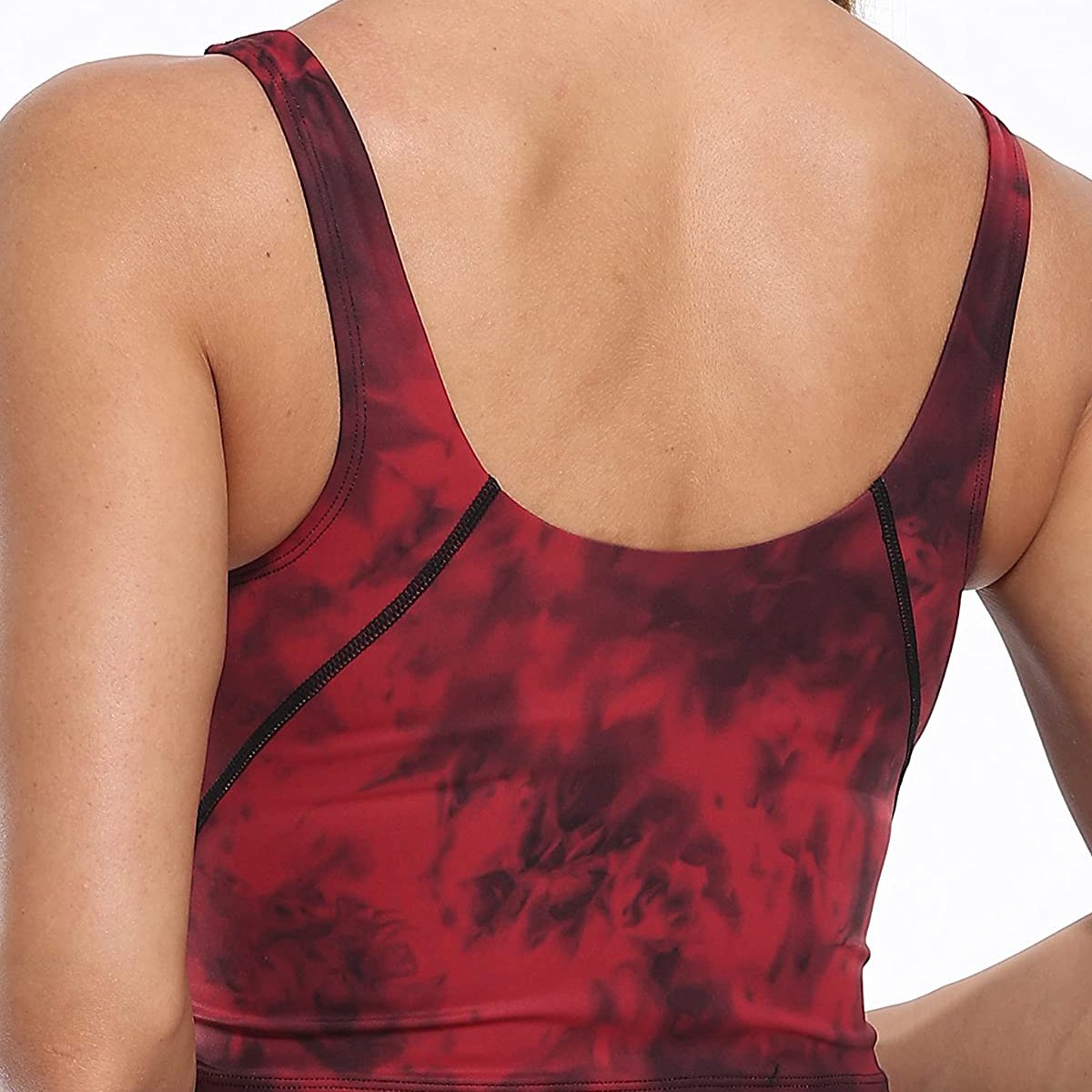Customized Logo High Support Seamless Sports Bra Adult Yoga Bra Ladies Seamless Women Fitness Tie Dye Sports Bra