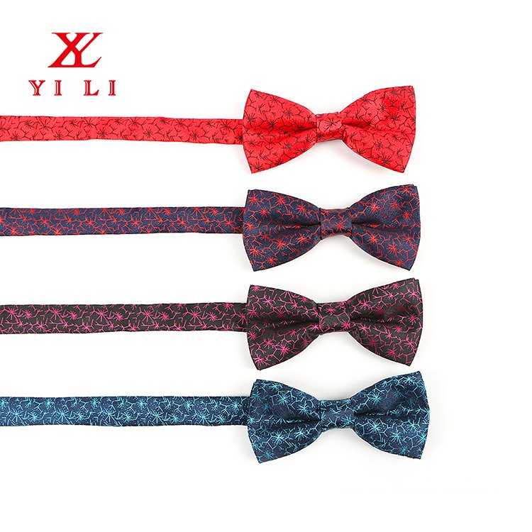 YiLi Polyester Jacquard Woven Handmade Bow Tie and Tie Gift Sets