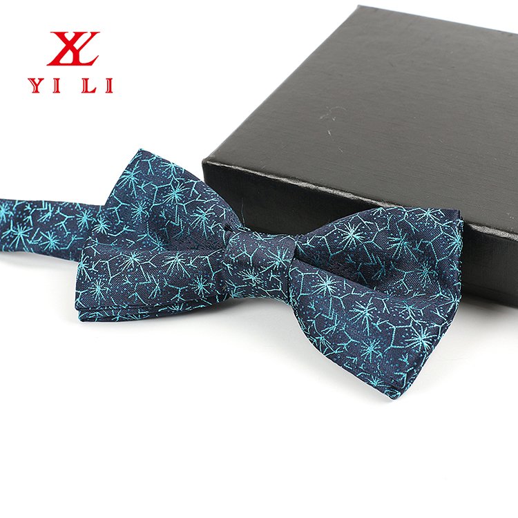 YiLi Polyester Jacquard Woven Handmade Bow Tie and Tie Gift Sets