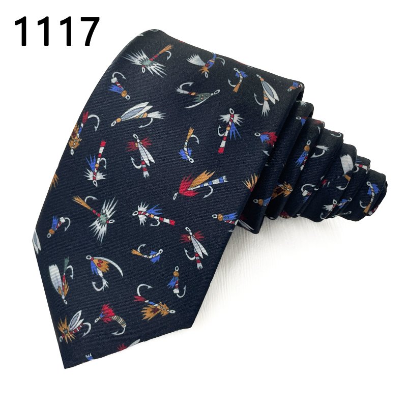 TONIVANI-64-5 Football Doctor Mens Printed Necktie Novelty Polyester Ties
