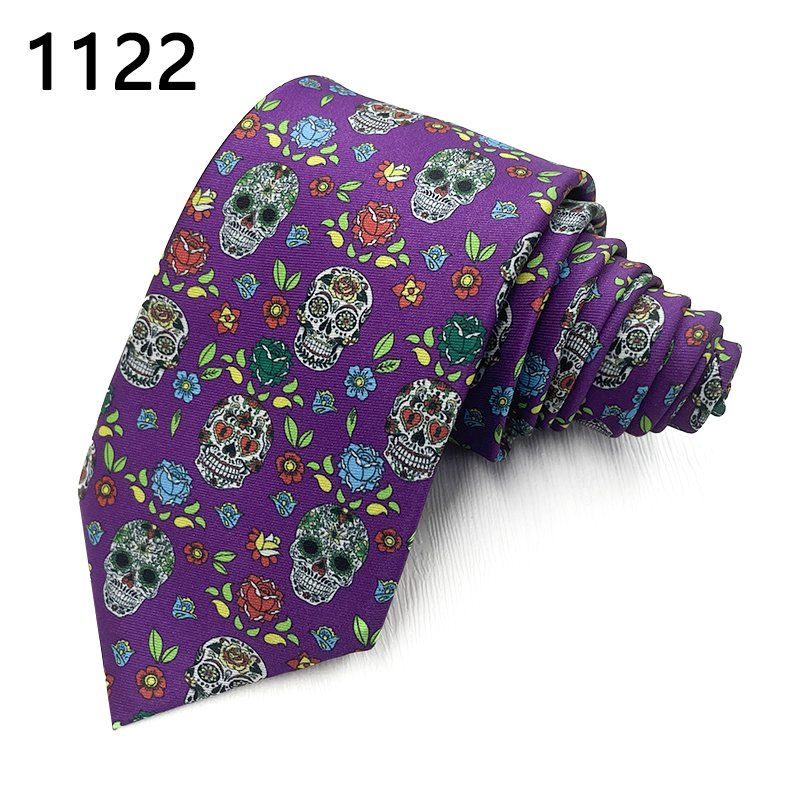 TONIVANI-64-5 Football Doctor Mens Printed Necktie Novelty Polyester Ties