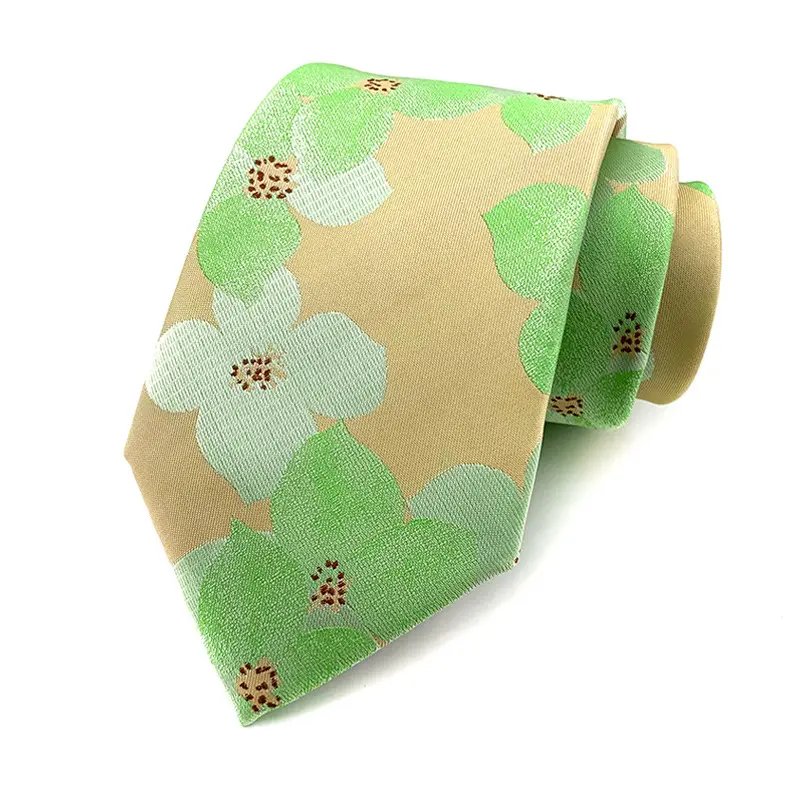 OEM Trendy Design Outdoor New Arrival Stylish Fashion Wholesale Custom Polyester Silk Suit Accessories Label Tie For Men