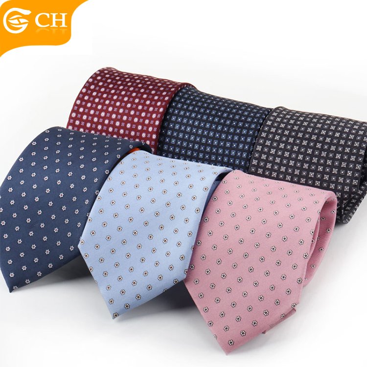 Wholesale Mens Classical Design Floral Neck Tie Custom High Quality Tie Luxury Paisley Printed 100% Silk Ties