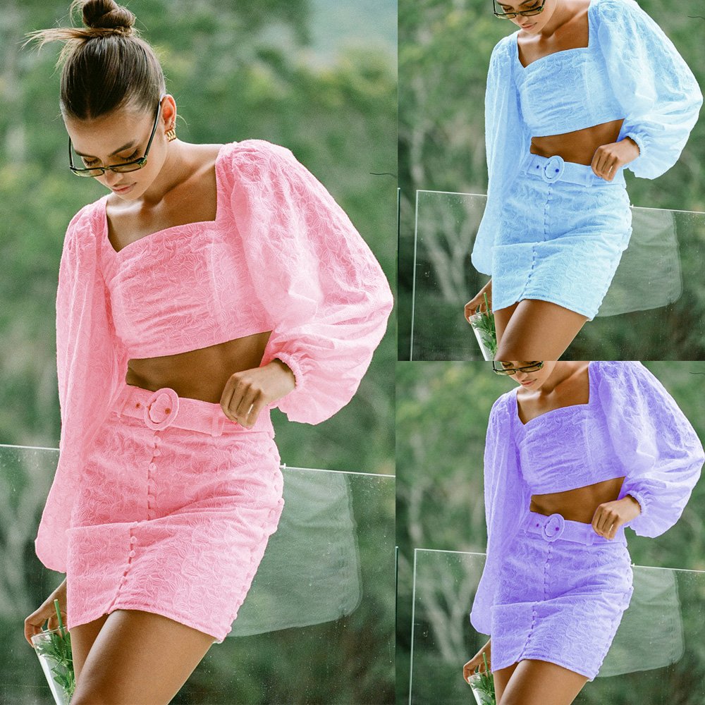 Y2K summer new hot style women's temperament printing sexy skirt suit y2k dresses summer