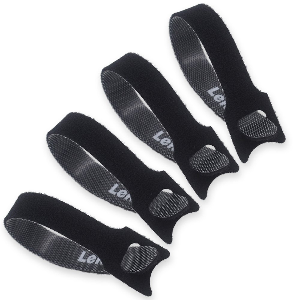 Double Sided Reusable Straps Cord Wraps Hook and Loop Cable Ties