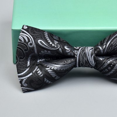 Wholesale Men's bow tie business interview banquet host bow tie flower manufacturers spot private custom