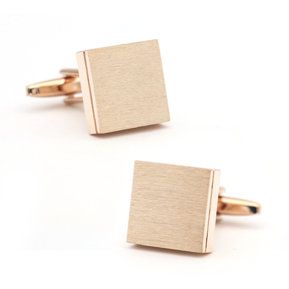 Wholesale New Fashion Metal Cuff Links or Tie Clips Custom Own Brass Cufflinks