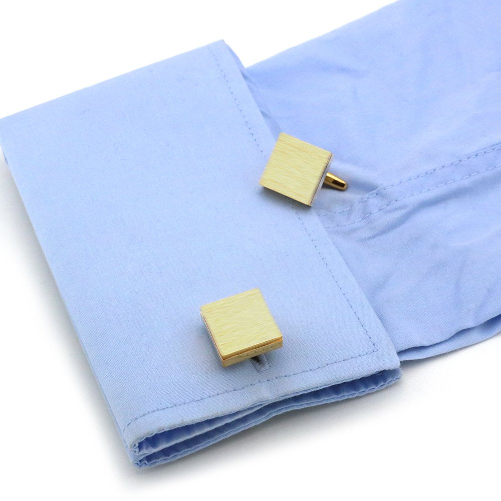 Wholesale New Fashion Metal Cuff Links or Tie Clips Custom Own Brass Cufflinks