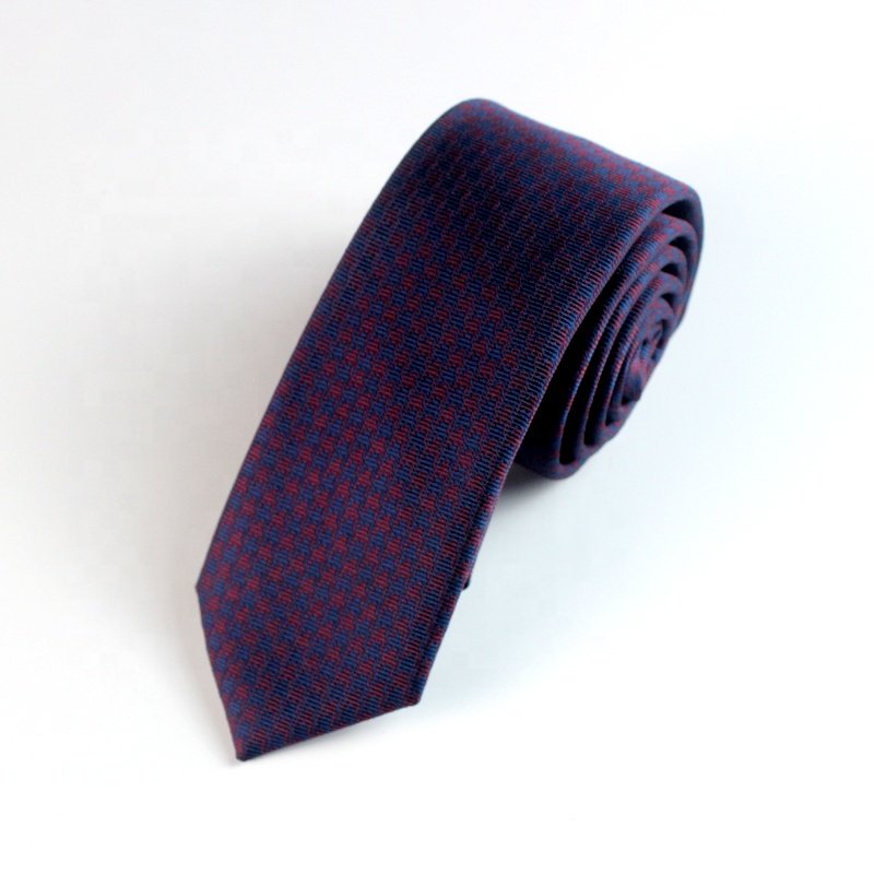 Pure Silk Neckties Men's Luxury Stripe Silk Tie Woven Jacquard Silk Ties