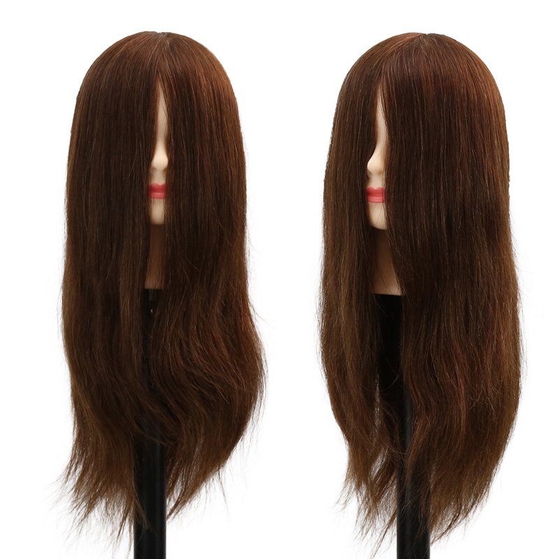 Factory Outlet Doll Head Human Hair Hairdressing Training Model Head With Shoulder Mannequin Head Hair Styling