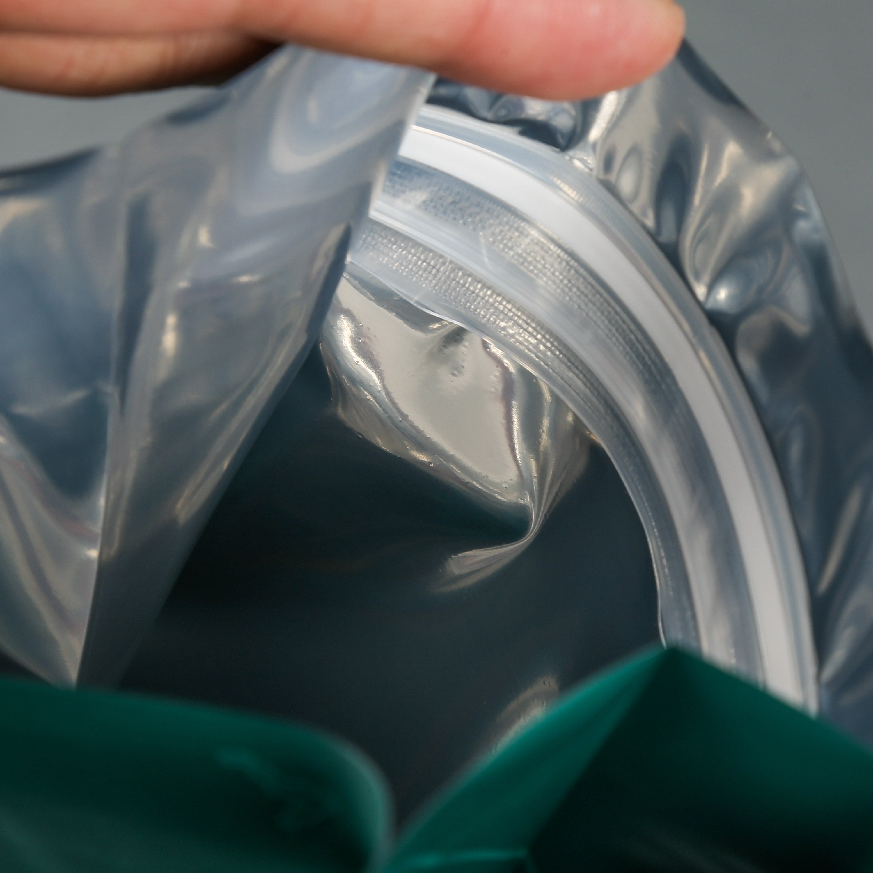 laminated zipper transparent clear fronsted matte hdpe coffee bean packaging bag poland