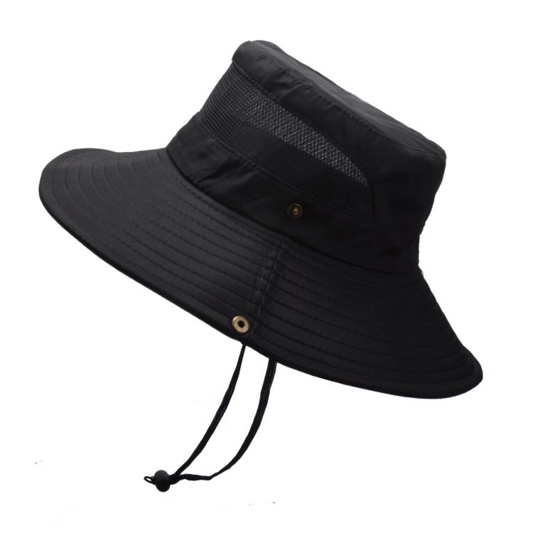 Outdoor Fishing Hat Large Brim Fisherman Bucket Hats quick dry Waterproof hat Outdoor sports caps for summer camping
