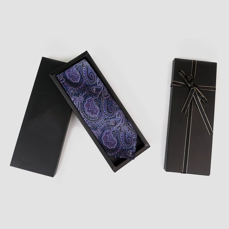 Handmade Wholesale Custom Embroidery Mens silk tie Set Jacquard Necktie Silk ties