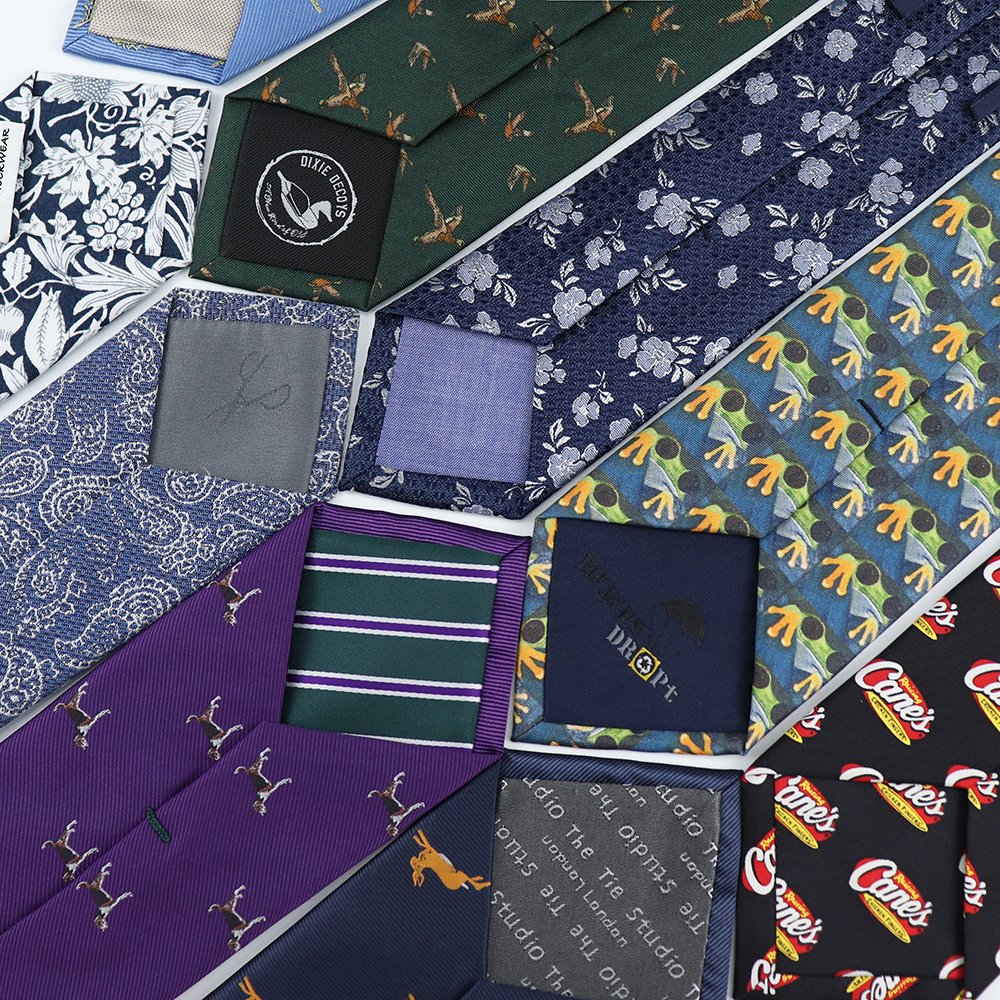 Alibaba Online Shopping Fashion Silk Neckties Medallion Patterned Print Necktie Mens Ties Custom