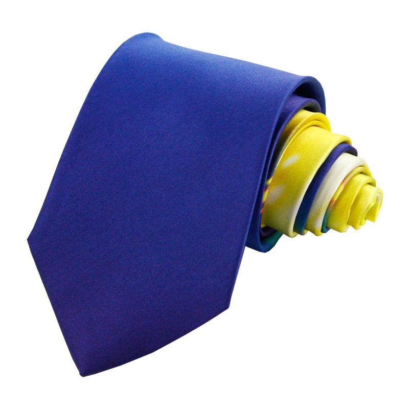 Hamocigia Factory Supplier Customized Man 100% Organic Silk Digital Printed Fashion Neck Tie