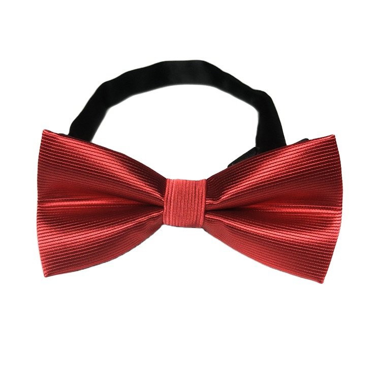 wholesale logo custom adjustable party wedding tuxedo banquet formal events dress shirt men's pre-tied bow tie bowtie bow ties