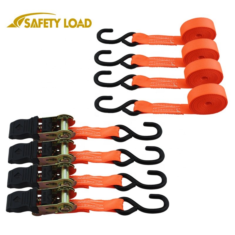 1" 800KG PVC Coated S Hook for Straps Tie Down