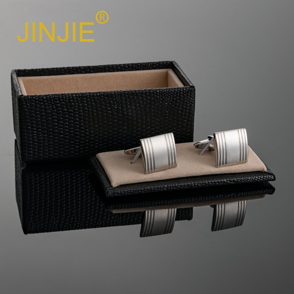Ready to ship manufacturer fashion classic design copper blank cufflinks jewelry for men shirt