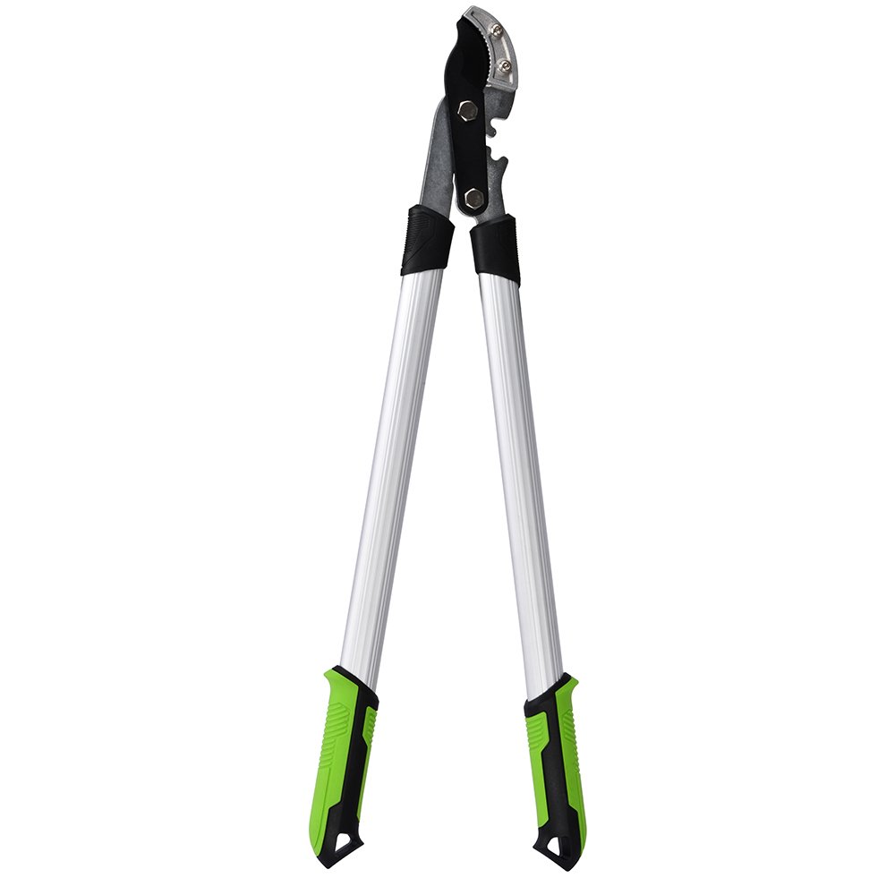 Winslow & Ross 520mm aluminum tube tree lopper garden black tevin treated blade multi function ratchet anvil lopper