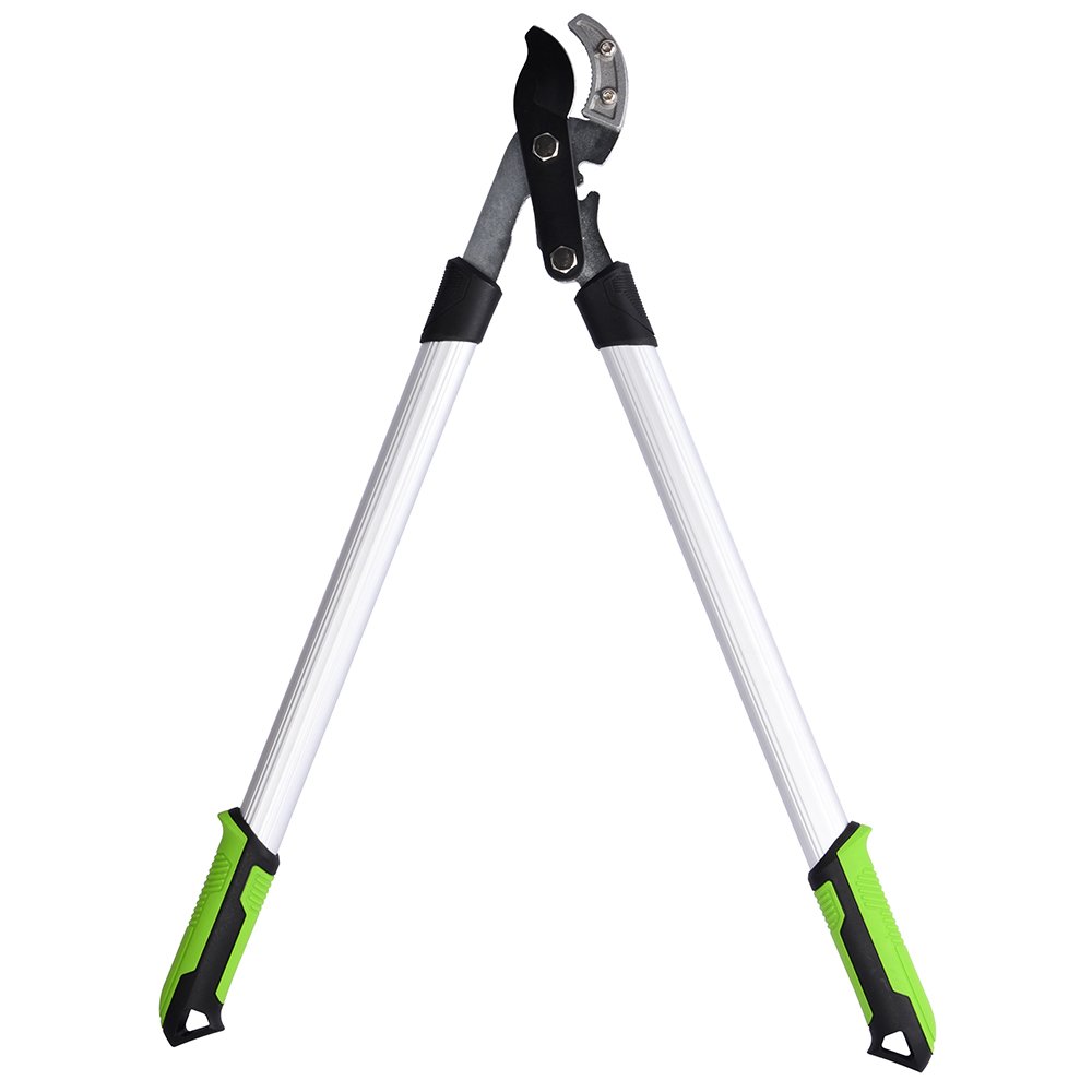 Winslow & Ross 520mm aluminum tube tree lopper garden black tevin treated blade multi function ratchet anvil lopper
