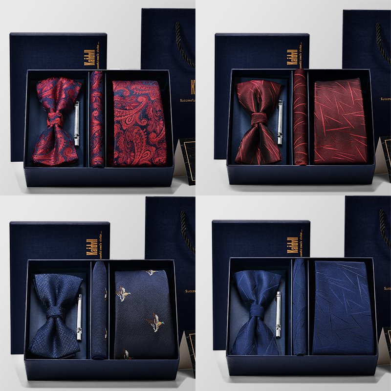 Wholesale Stock Designable Mens Ties Silk Mens Necktie Sets Logo Customized Set Wedding Tie and Pocket hanks