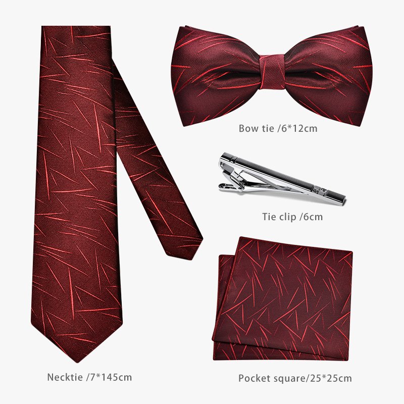 Wholesale Stock Designable Mens Ties Silk Mens Necktie Sets Logo Customized Set Wedding Tie and Pocket hanks