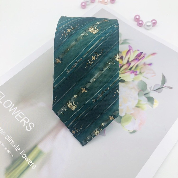 Wholesale Custom Designer Logo Brand Polyester Ties Mens Business Tie Cheap School Necktie