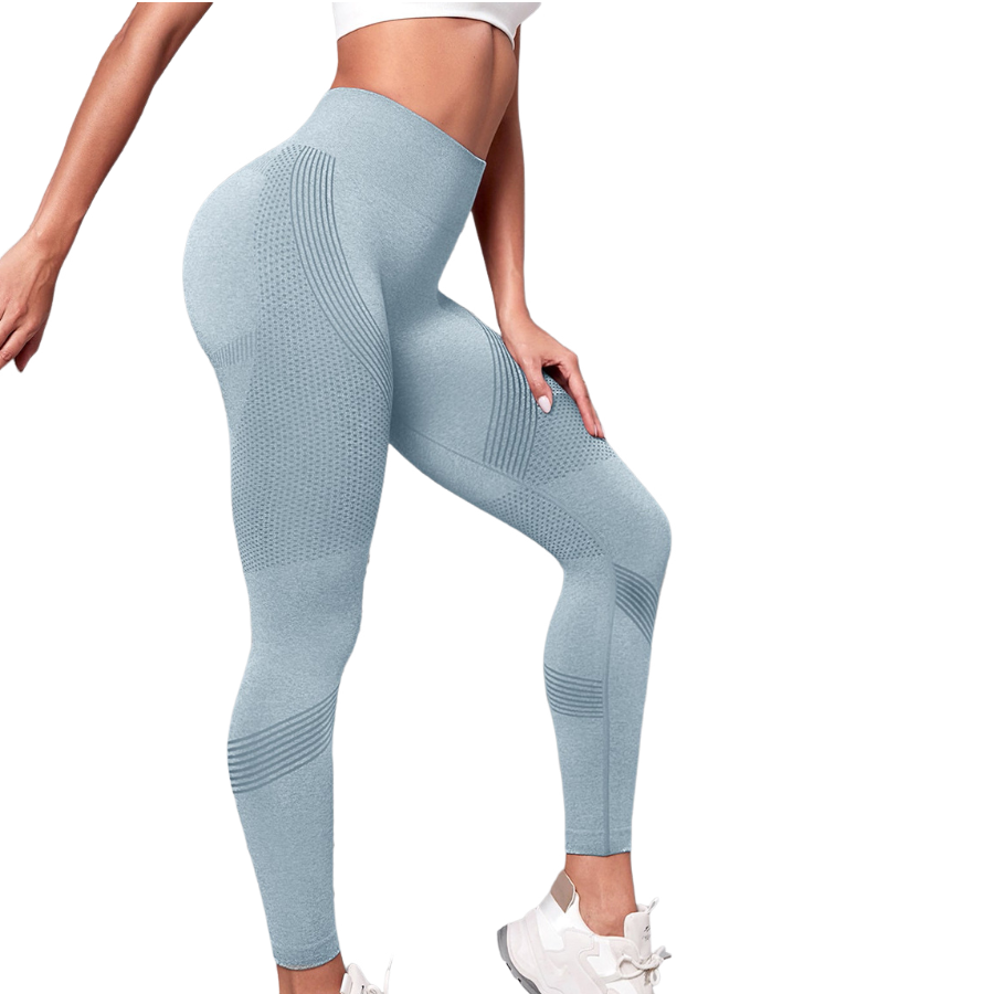 Hot Sale Seamless Hip-lifting Fitness Pants Belly Tight High Waist Peach Hip Yoga Leggings