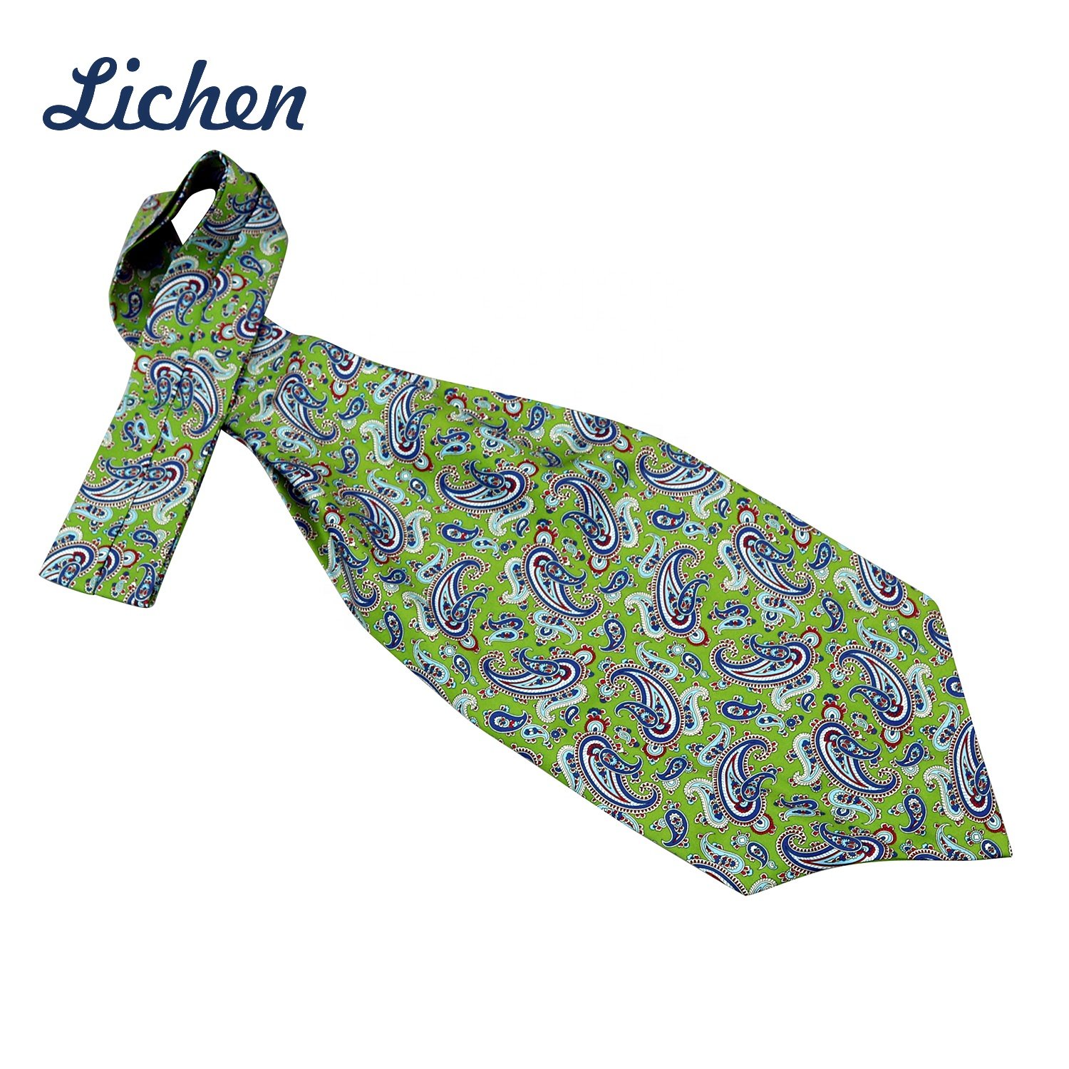 ODM/OEM Professional Wedding Collection Pure Silk Corbatas Hombre Custom Logo Ascot Tie Men's Neckties Bowtie Set