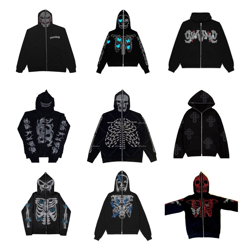 hoodie manufacturers Custom unisex full zip up satin lined hoodies french terry full plus size zip up hoodies