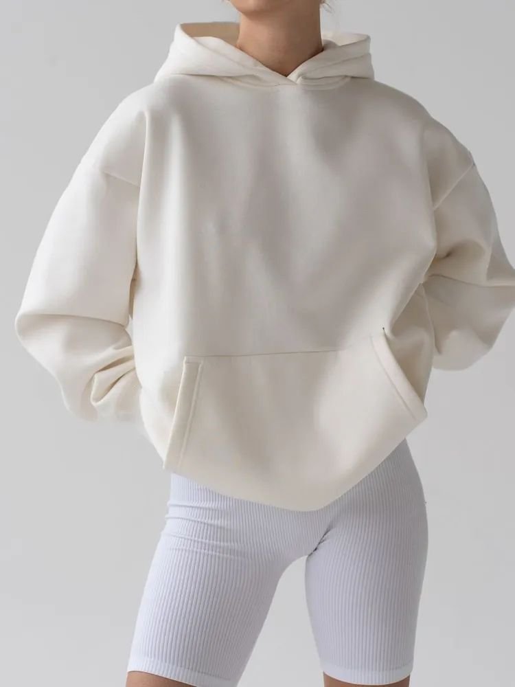 2024 Winter custom oversized plain cotton 100% 400gsm hoodies pullover unisex bulk plus size hoodies & sweatshirts oem odm