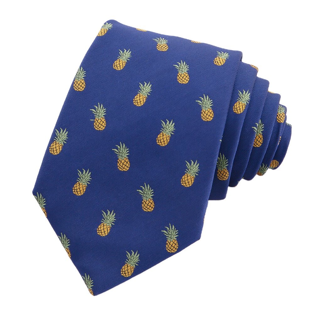 RunLin Factory Custom Handmade Woven Jacquard Fabric Business Daily Casual Formal Polyester Ties for Men