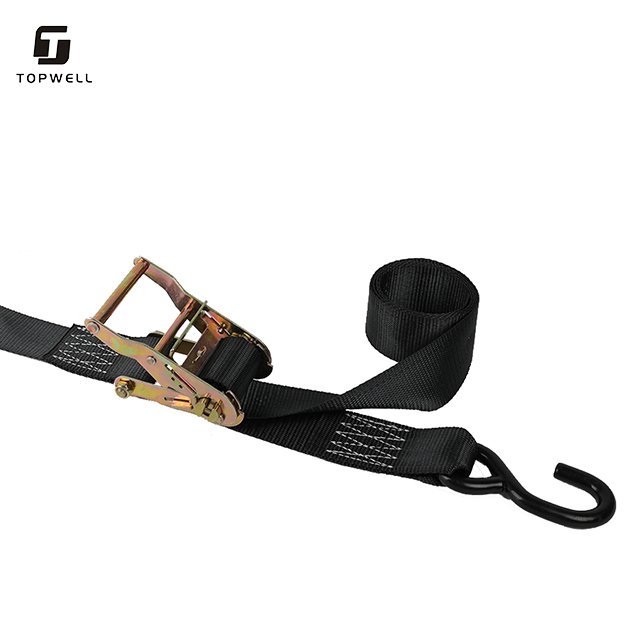 1.5inch Ratchet Tie down Strap Rope Lashing Motorcycle Mini Ratchet Transportation Tie Down Strap