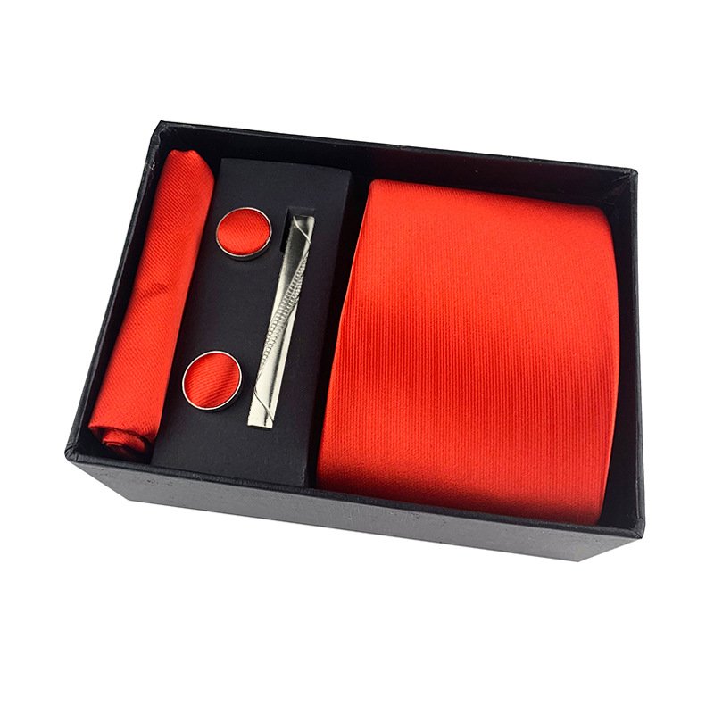 2024 New desgin Tie Set For Fashion Men Necktie Jacquard Woven Tie For Wedding in gift box bow tie sets