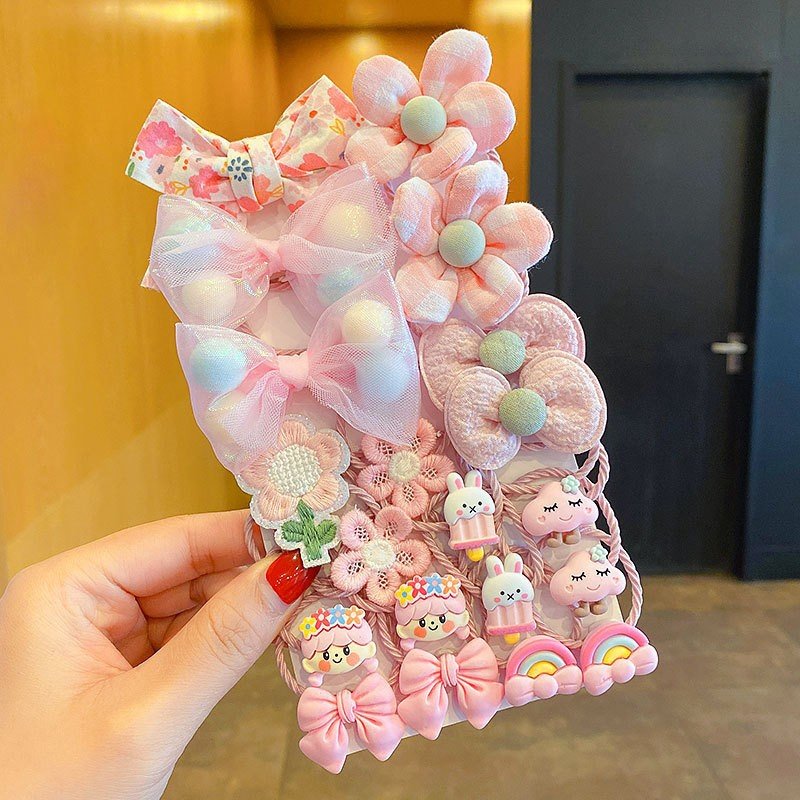 Made In China Animal Hair Clips Hair Tie Bracelet Hair Ties For Kids Kids Accessories Organizer Set