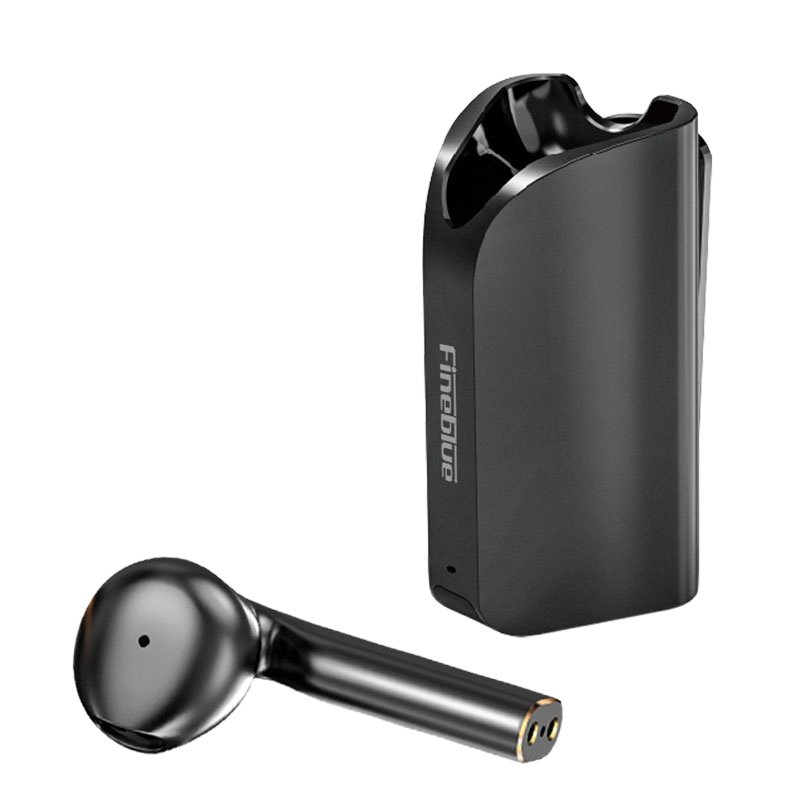 Fineblue F5 pro Wireless Earphone Business Collar Cable Clip Earphone for Meeting Car driving Sports