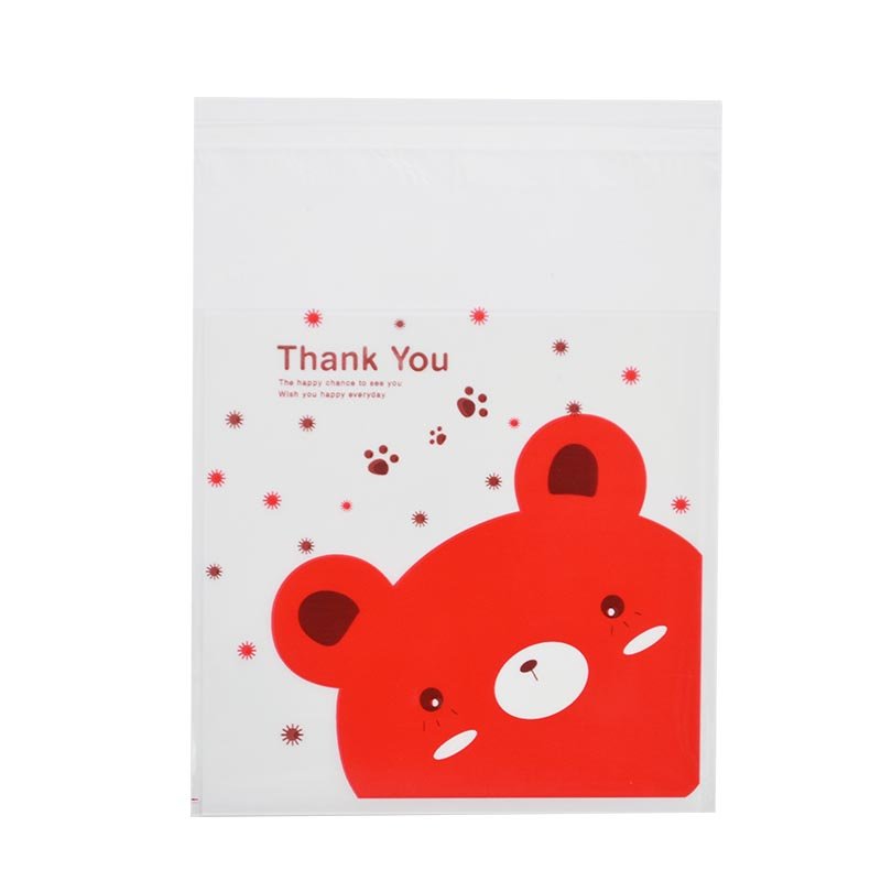 Clear Self-adhesive Cello Cellophane Bag Self Sealing Small Plastic Bags For Candy Packing Resealable Bag