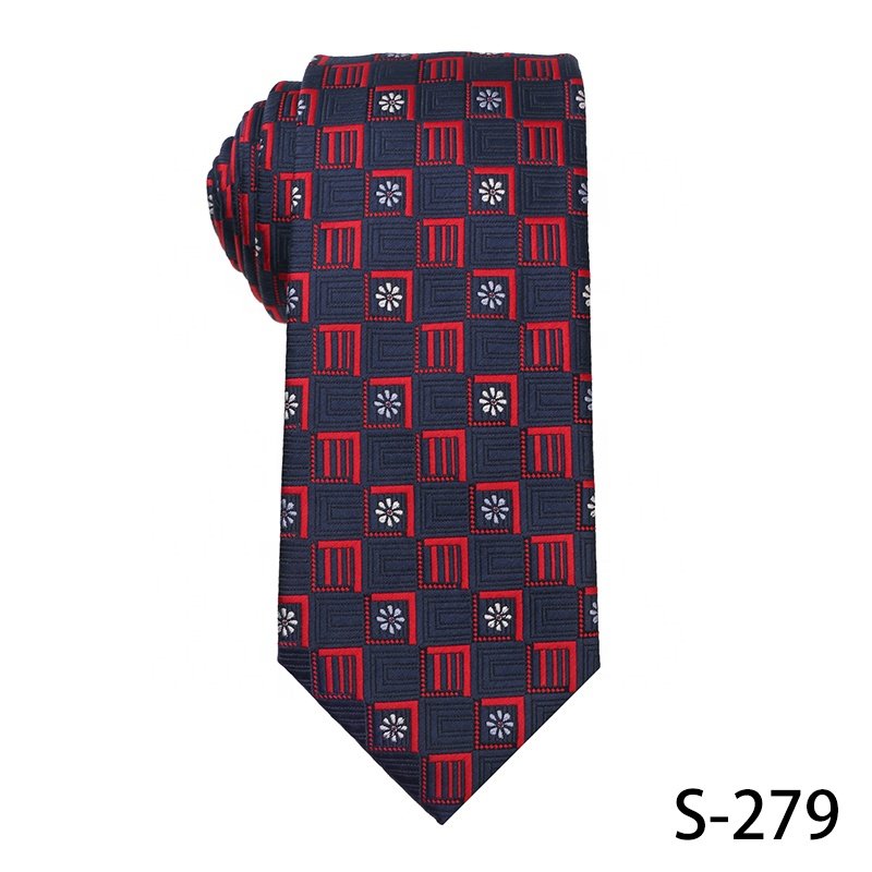 Navy Blue And Wine Red Micro Fibre Necktie 100% Polyester Ties For Men Formal Business Dark Color Suit Shirt Neckties