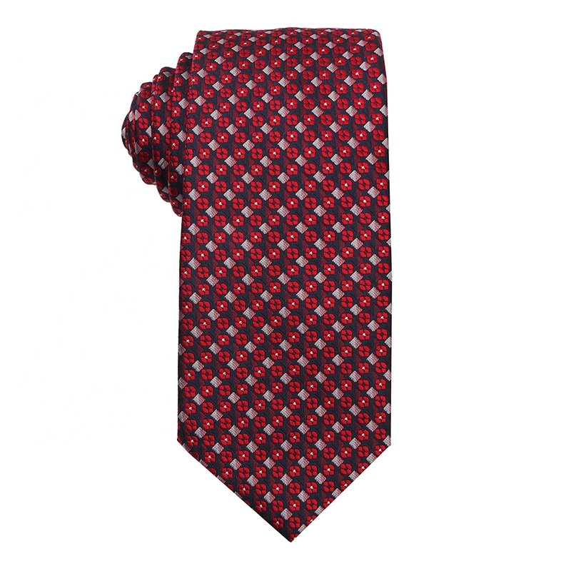 Navy Blue And Wine Red Micro Fibre Necktie 100% Polyester Ties For Men Formal Business Dark Color Suit Shirt Neckties