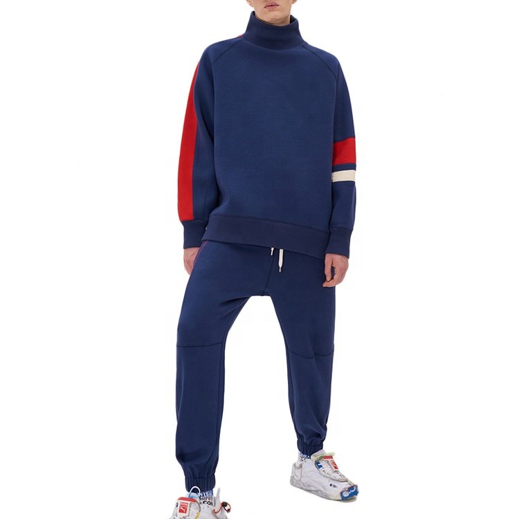 Hot selling Men Tracksuit Solid Color Tracksuit Men 2 Pcs Set Fleece Tracksuit For Men Track Suit For Women Track Suit