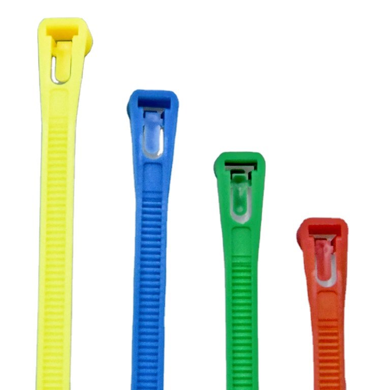 7.2*150 mm and other sizes Releasable/Reusable Nylon 6 Nylon 66 Cable Ties Plastic Strip