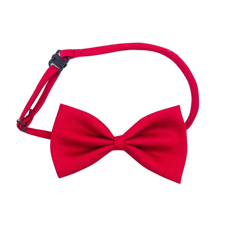 Wholesale Dog Apparel And Accessories Stylish And Cute Polyester Yarn Dog Bow Collar Pet Bow Tie for Cat