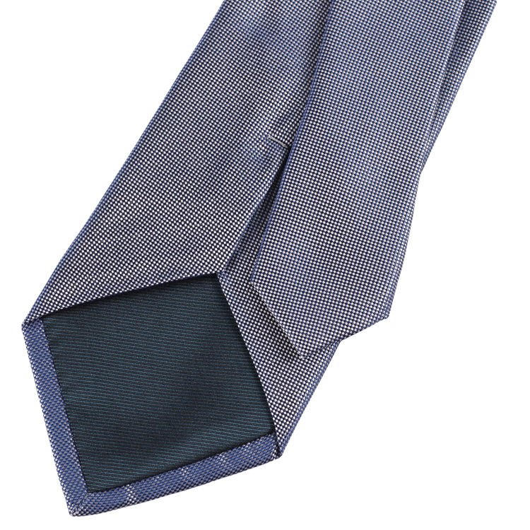 2024 Top Seller Products 100% Handmade Jacquard Woven Necktie High Quality Polyester/Silk Solid Color Tie For Business Men
