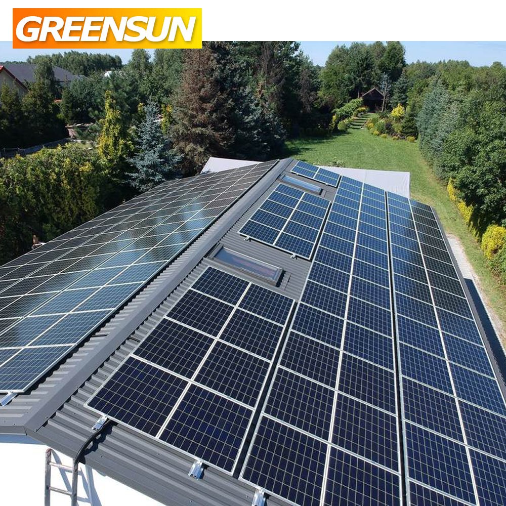 Grid tied 50KW 100KW Solar power system 50KW 40KW 30KW 20KW 10KW ongrid solar system for rooftop